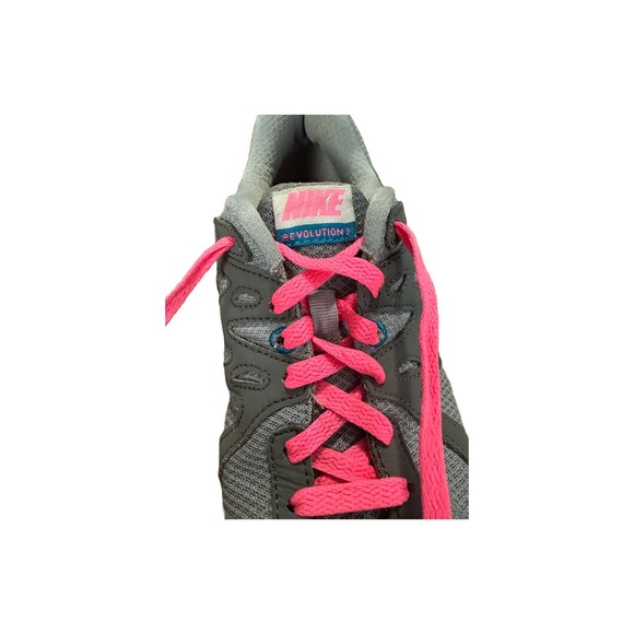 Nike Women's Revolution 2 Pink Blue Gray Size 8 Running Shoes - Picture 3 of 8